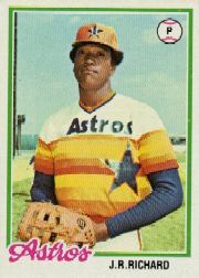 1978 Topps Baseball Cards      470     J.R. Richard